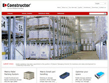 Tablet Screenshot of constructor-storage.com